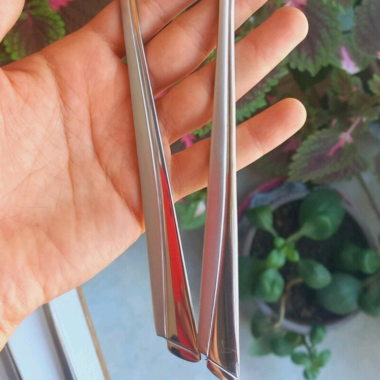 سرویس قاشق چنگال 144پارچه یونیک استیل نگیر 4میل ضخیم (طرح ناخنی)