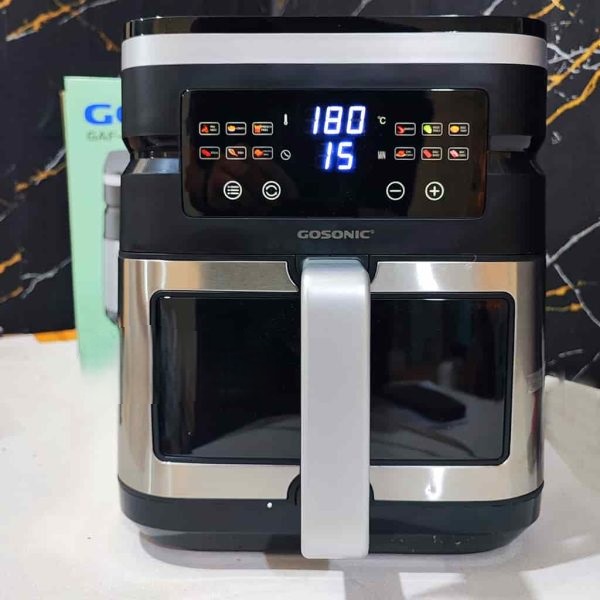 سرخ کن بدون روغن گاسونیک مدلGAF-847 دو المنت 7 لیتر 12 برنامه پخت