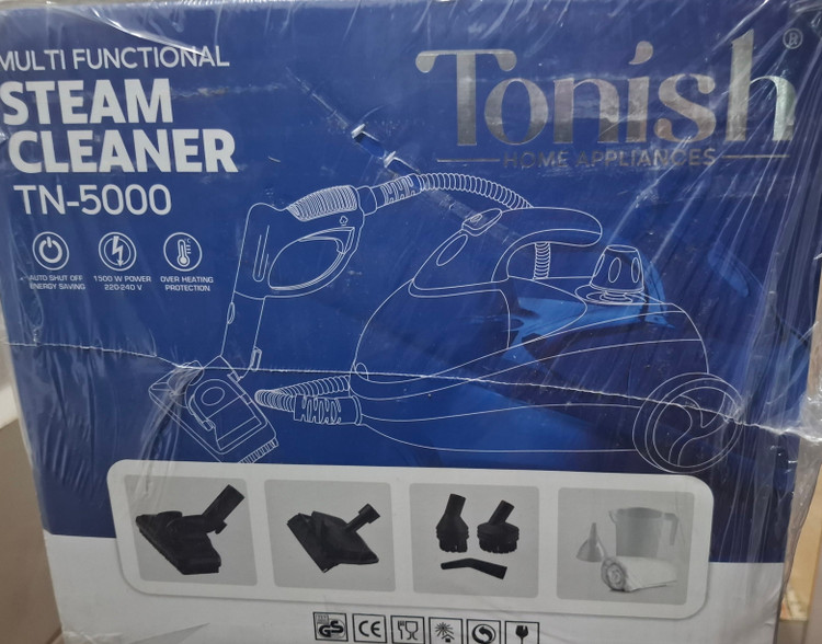 بخارشور بخارشوی تونیش مدل TN-5000 دو سال گارانتی شرکتی 4.5 بار موجود در 2 رنگ مشکی و نقره ای