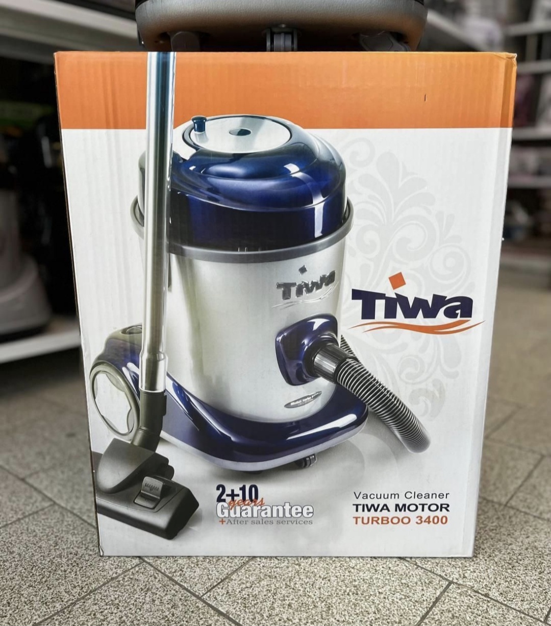 جاروبرقی سطلی تیوا مدل Turbo 3400